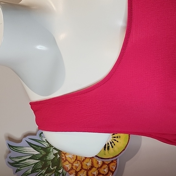 Ava & Viv - Women's Babydoll Empire Waist Dress in Pink - Picture 3 of 9